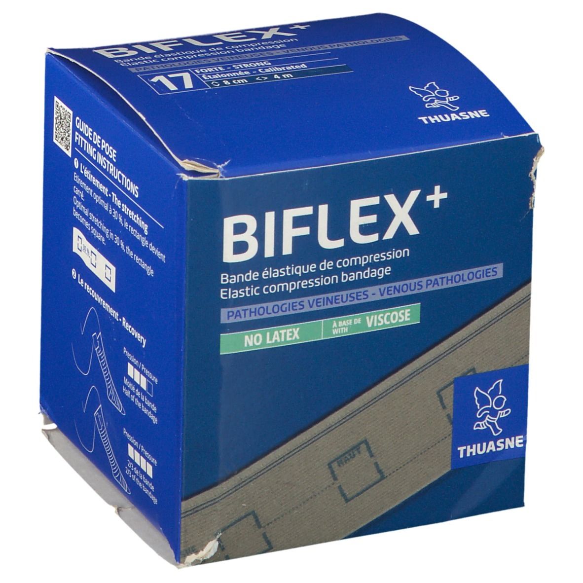 Thuasne Biflex® 17 + Forte Beige 8 cm x 4 m