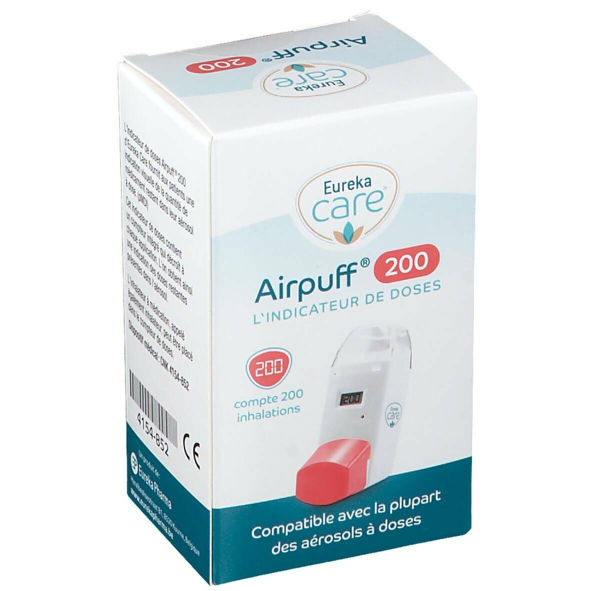 Eureka Care Indicateur de Doses AirPuff 200