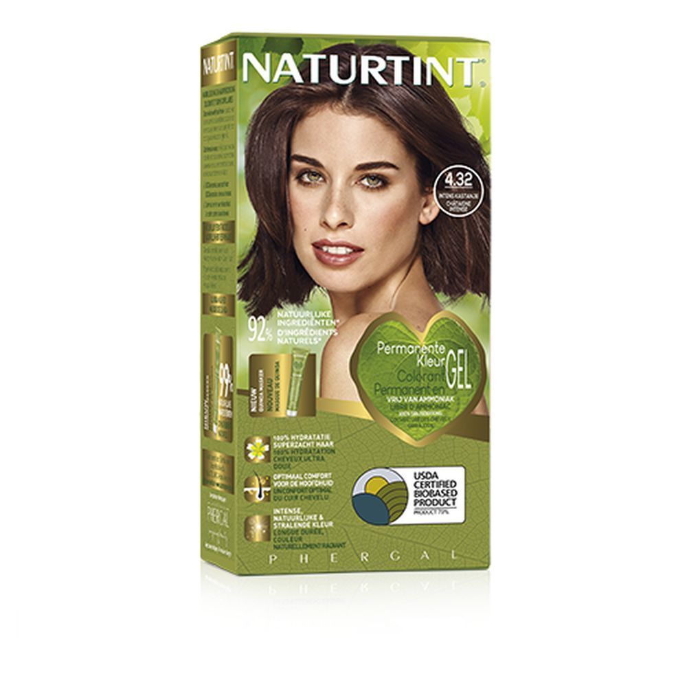 Naturtint® Coloration Permanente 4.32 Châtain intense