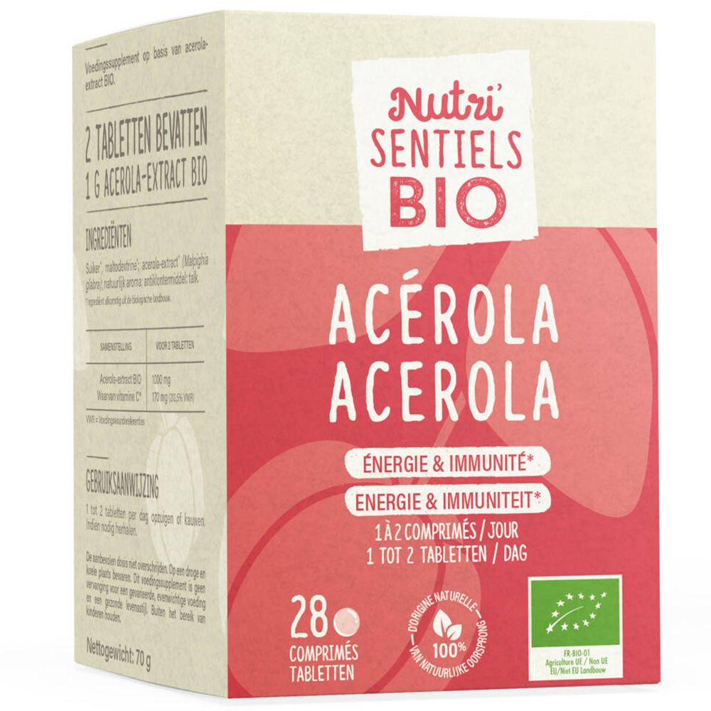 Nutri Sentiels BIO Acérola Énergie & Immunité
