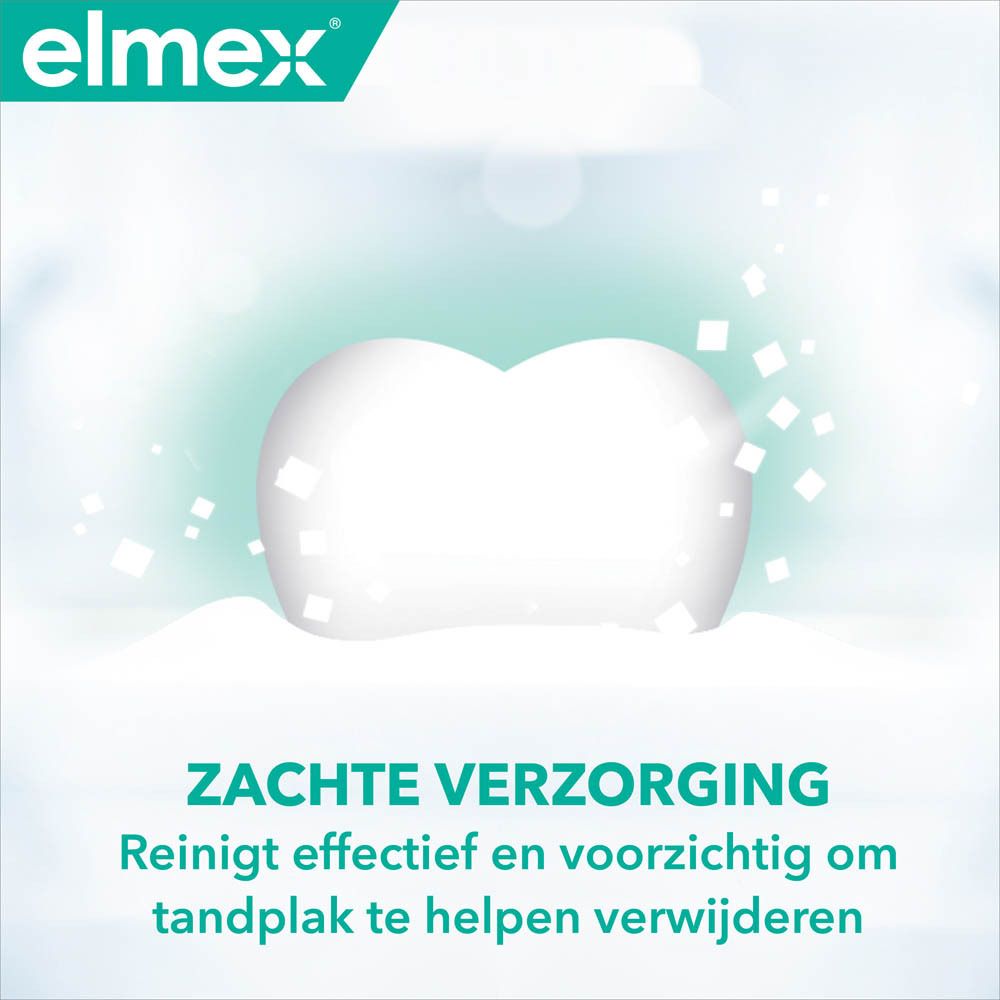 Afbeelding: tand met zachte verzorging.