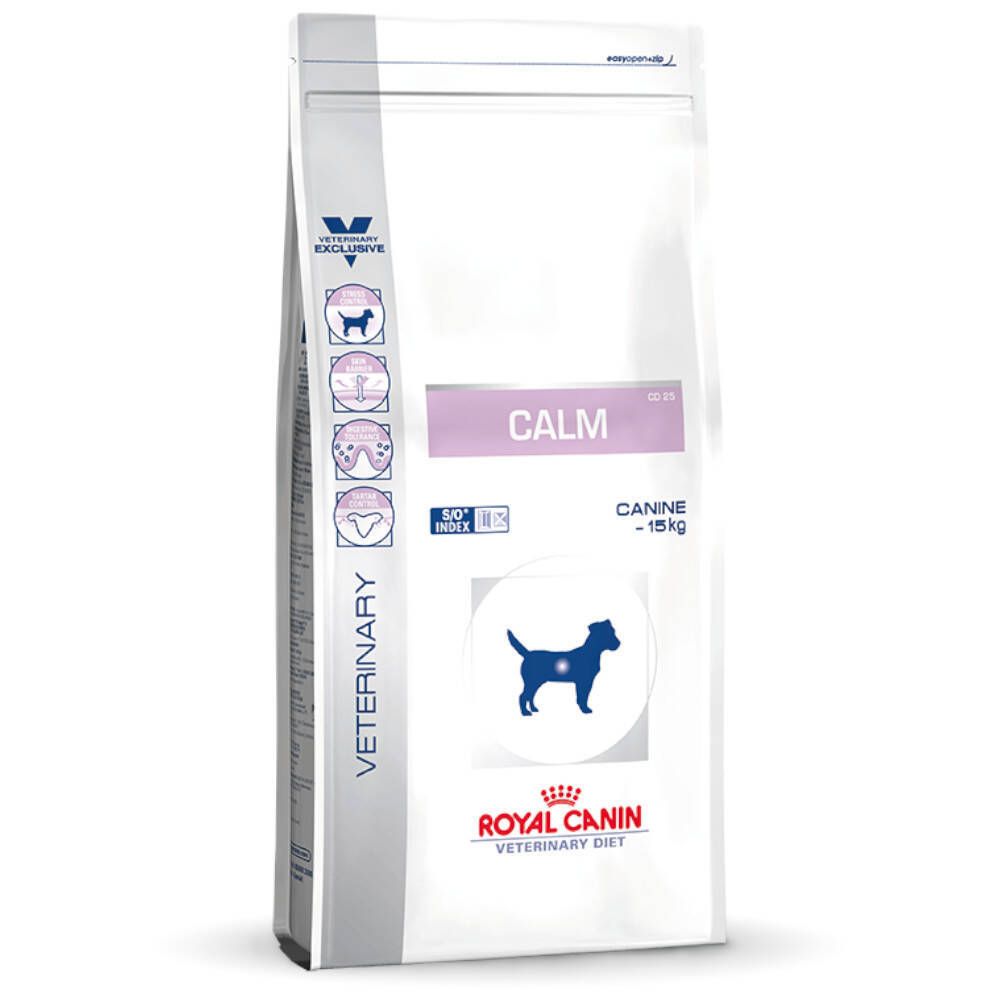 Royal Canin Veterinary Canine Calm Hundefutter, 15kg Beutel.