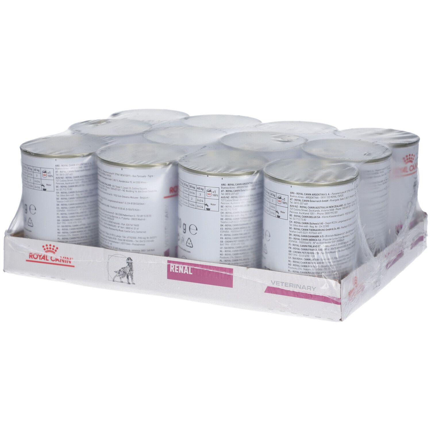 Royal Canin® Veterinary Canine Renal 12x410 Voeding