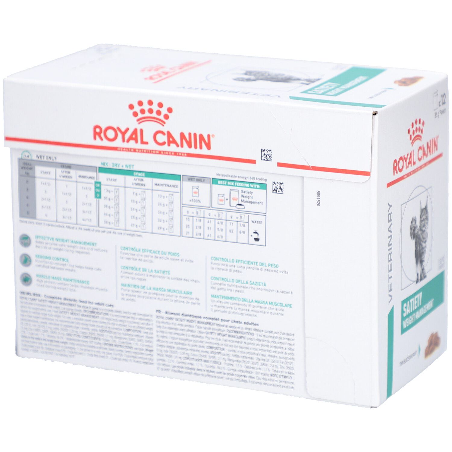 ROYAL CANIN Veterinary Satiety Weight Management 12x85 g - Shop Apotheke