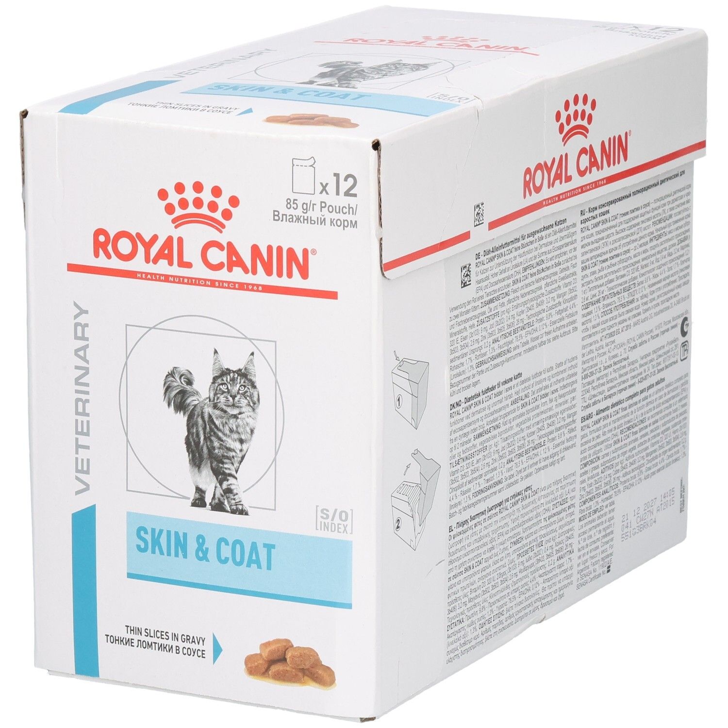 Royal Canin Vet-C Skin & Coat Wet 12x85g