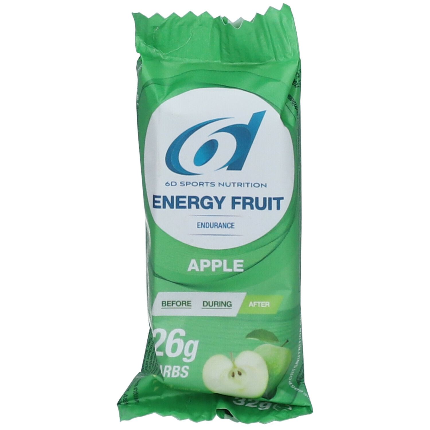 6D Sports Nutrition Energy Fruit - Pomme