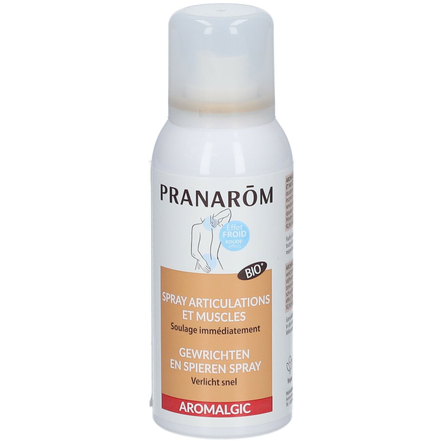 Pranarôm Aromalgic Spray concentré corps Muscles & Articulations Bio