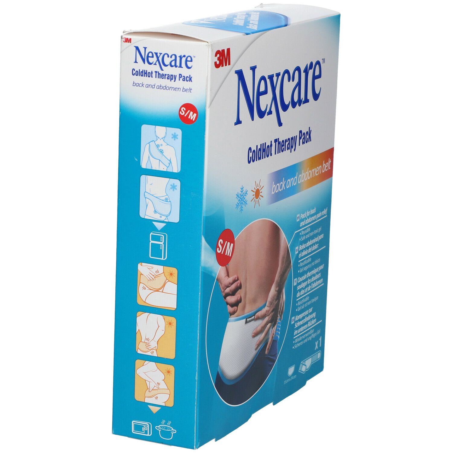 Nexcare ColdHot Therapy Bande de Dos et de Ventre Small-Medium 1 pc(s) Bandage(S) view 2