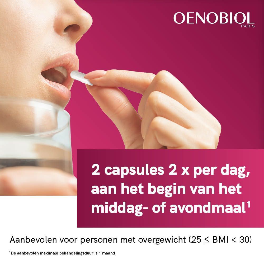 Oenobiol Binder 3 in 1+ verpakking. Witte doos met productinfo en logo.