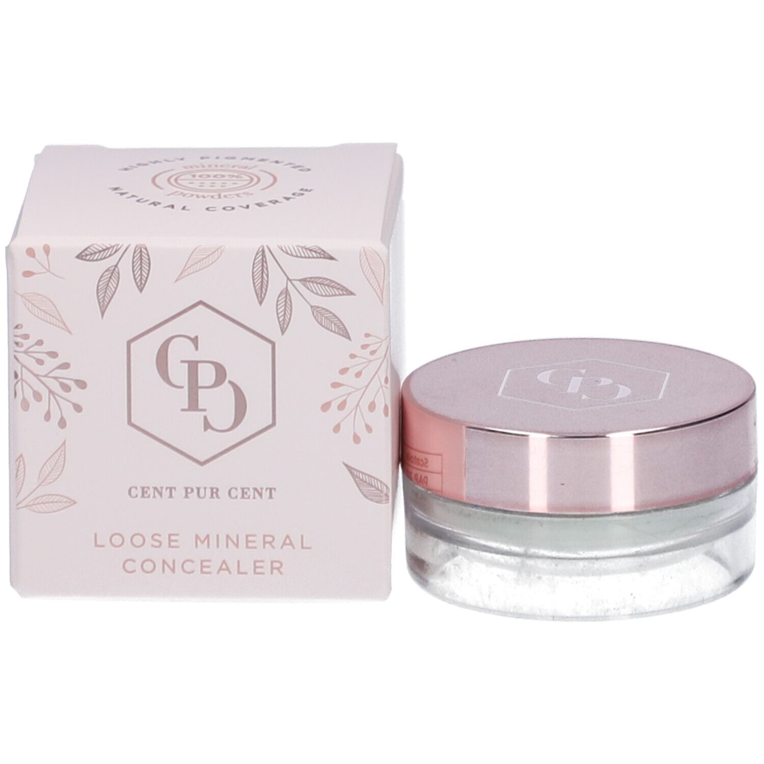 Cent Pur Loose Mineral Concealer Vert 1,2g 1,2 g Make up