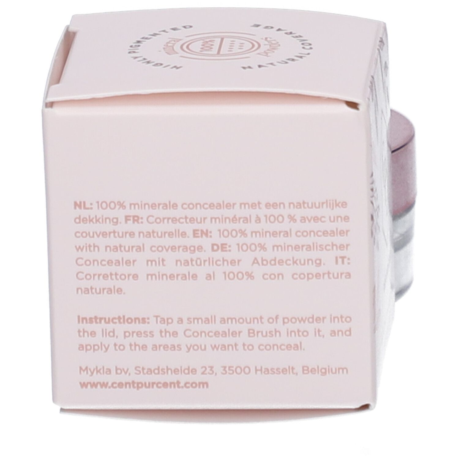 Verpackung mit Text in mehreren Sprachen. Enthält Anweisungen und Kontaktinformationen des Herstellers.