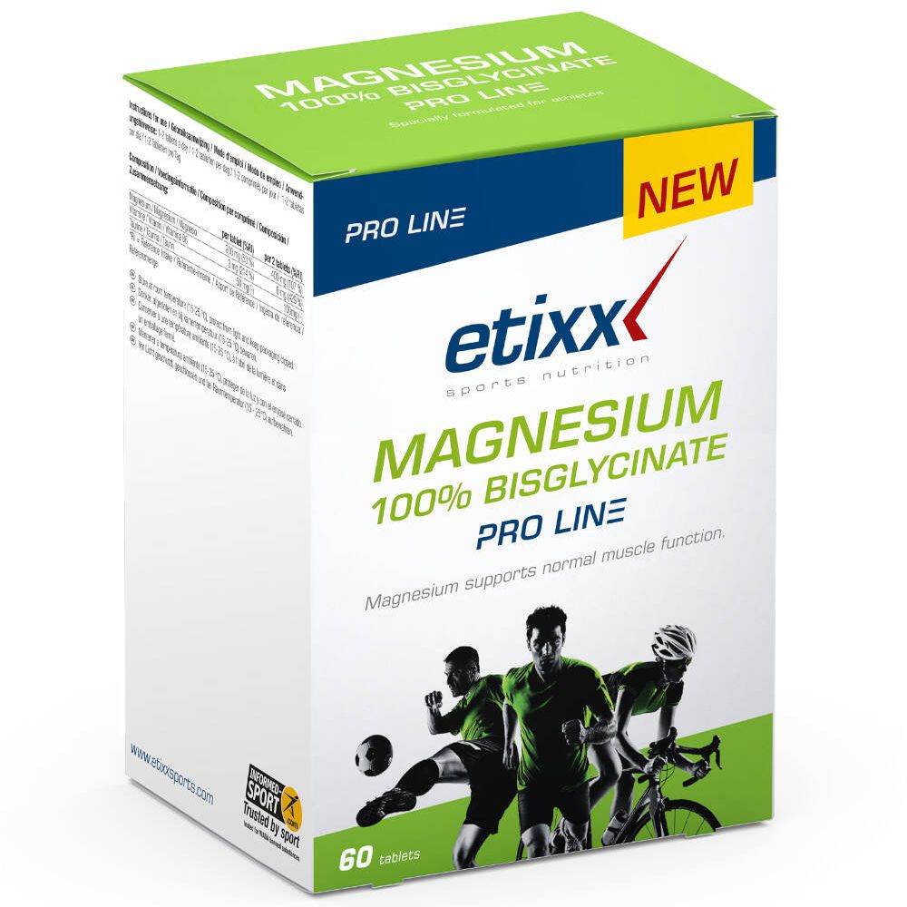 etixx Magnesium 100% Bisglycinate PRO Line