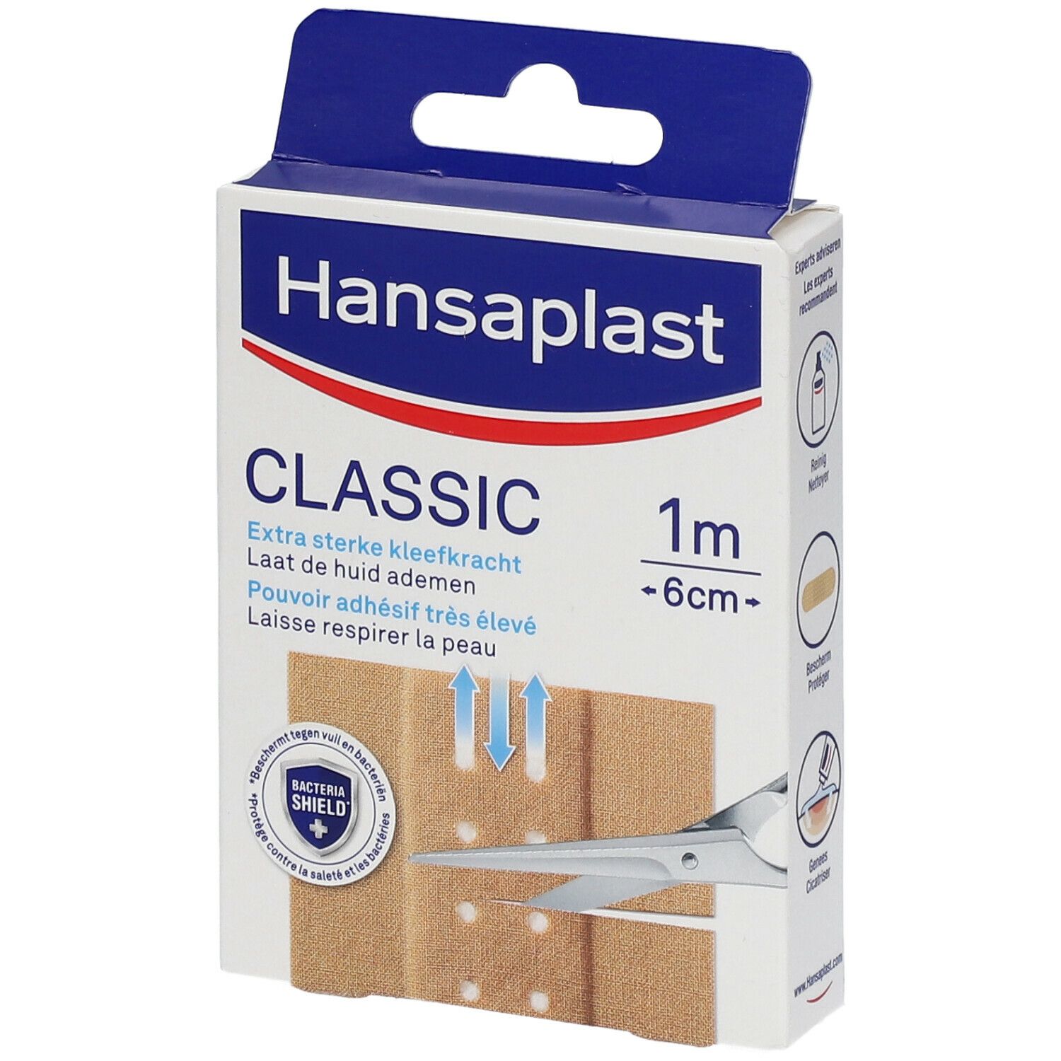 Hansaplast Classic Pansement 1 m x 6 cm