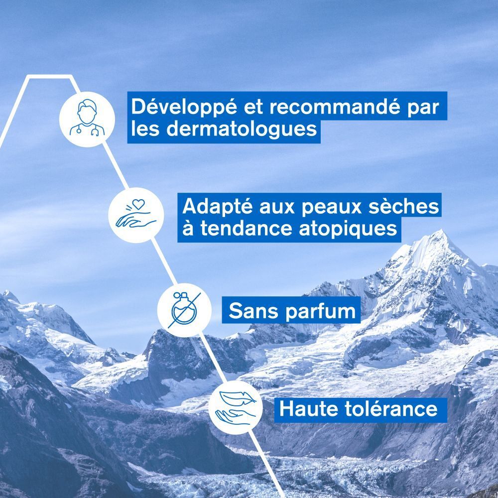 Spray anti-démangeaisons Uriage Xémose. Flacon blanc, bouchon bleu. Texte et logo visibles.