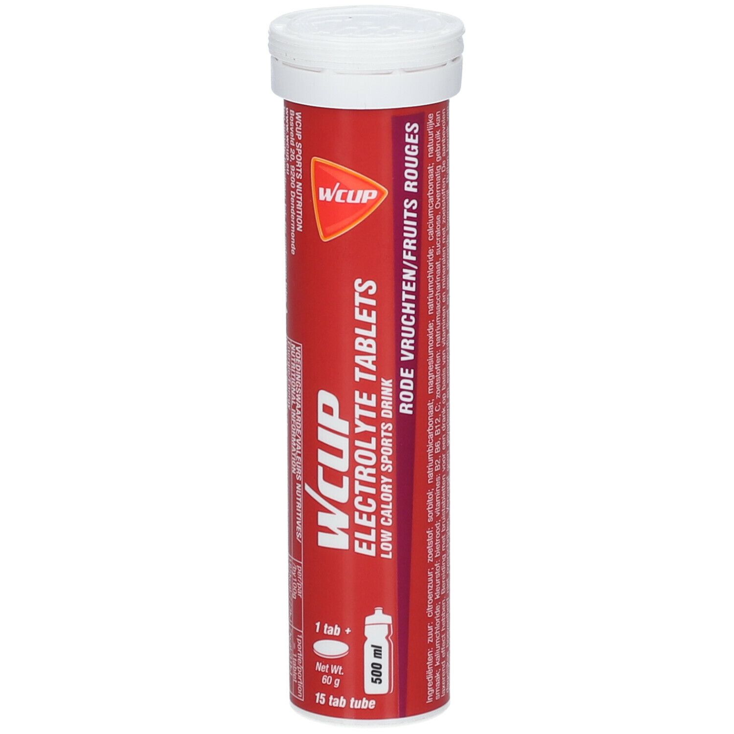 Wcup Eletrolyte Tablets Fruits rouges