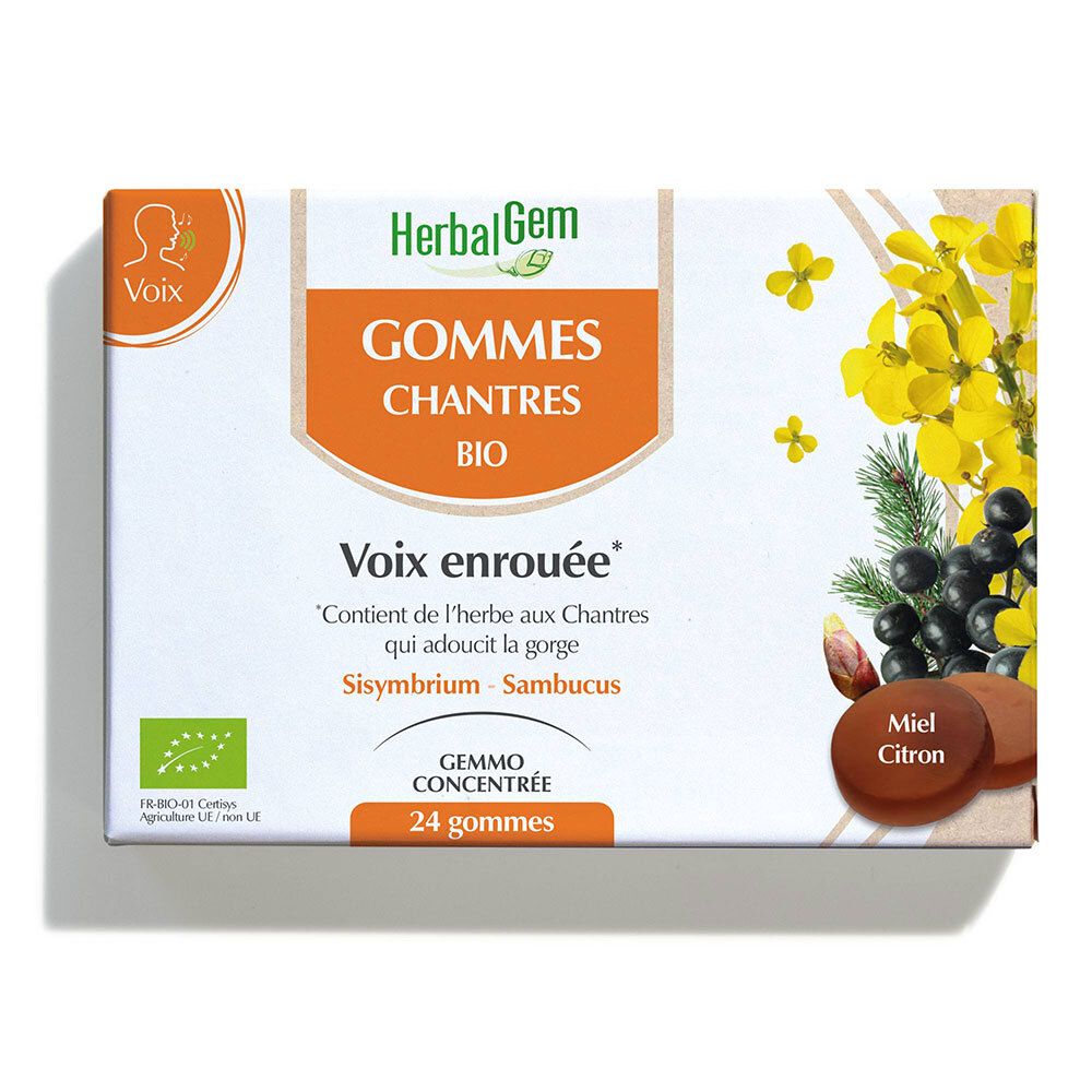 HerbalGem Gommes Chantres Bio