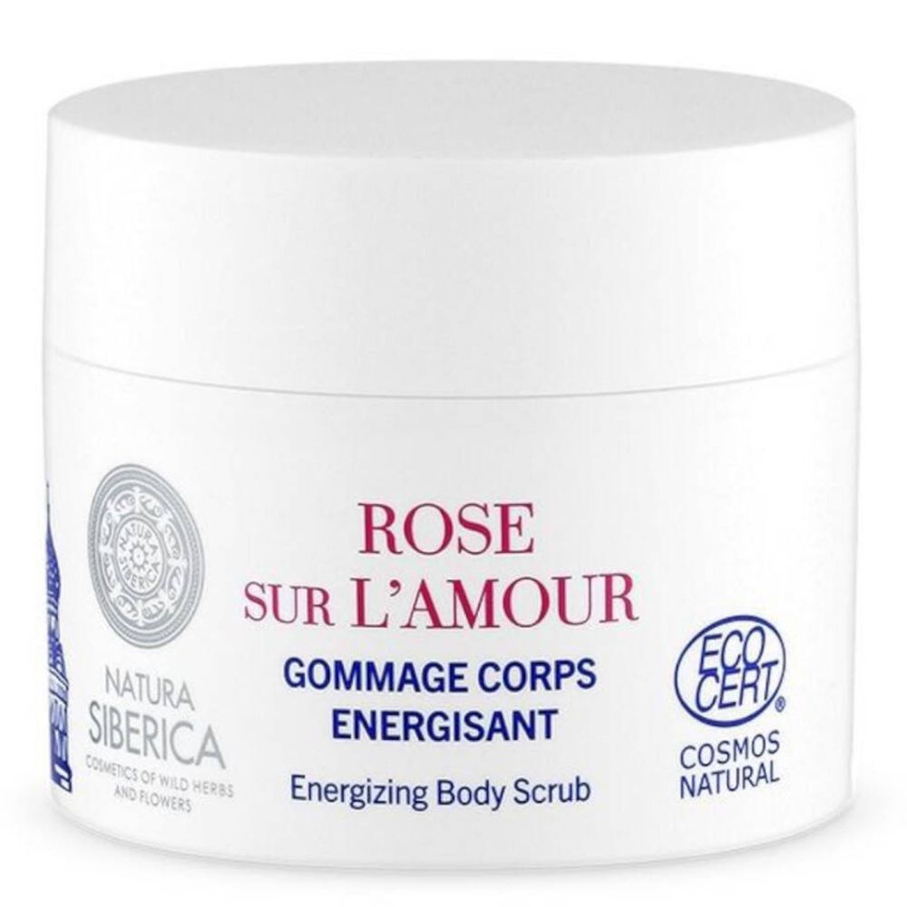 Natura Siberica Rose SUR L'amour Gommage corps energisant