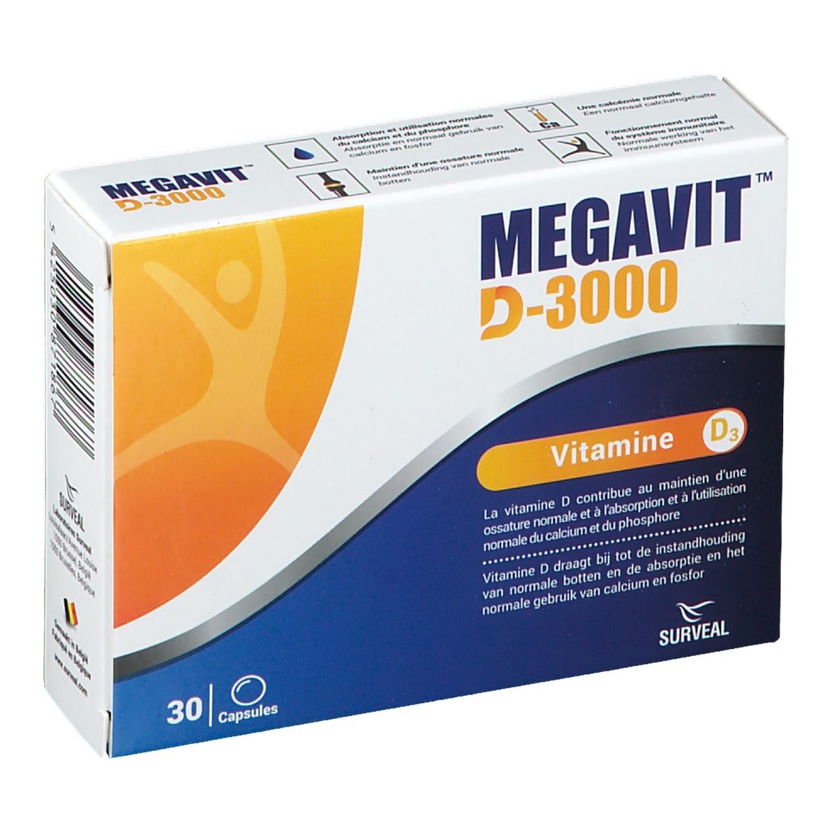Surveal Megavit-D™ 3000 IU