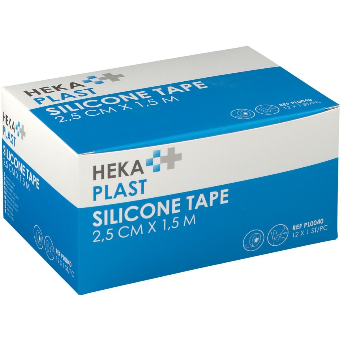 Heka Plast Tape Silicone 1,5 m x 2,5 cm