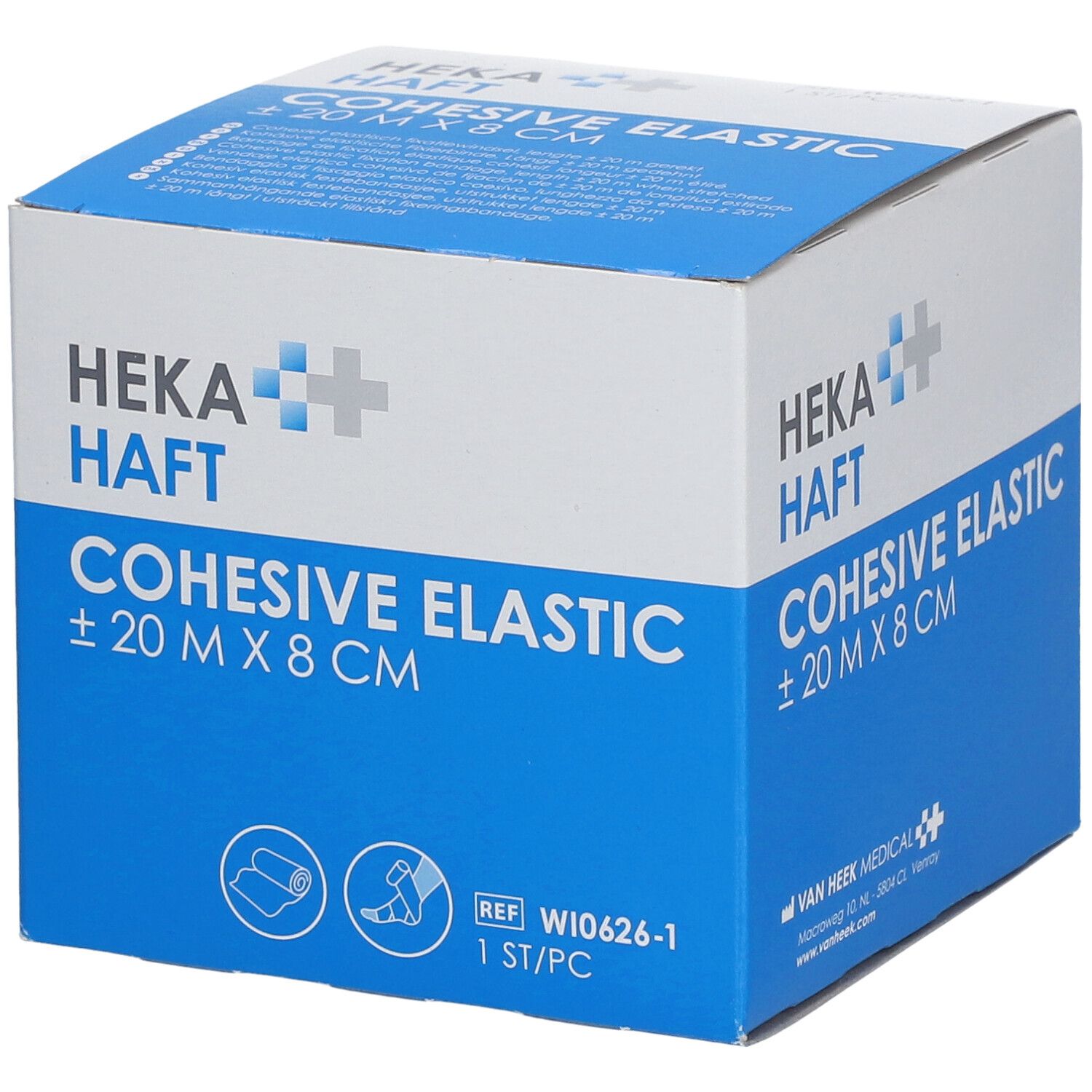 Heka Haft Cohesive Elastic 20 m x 8 cm