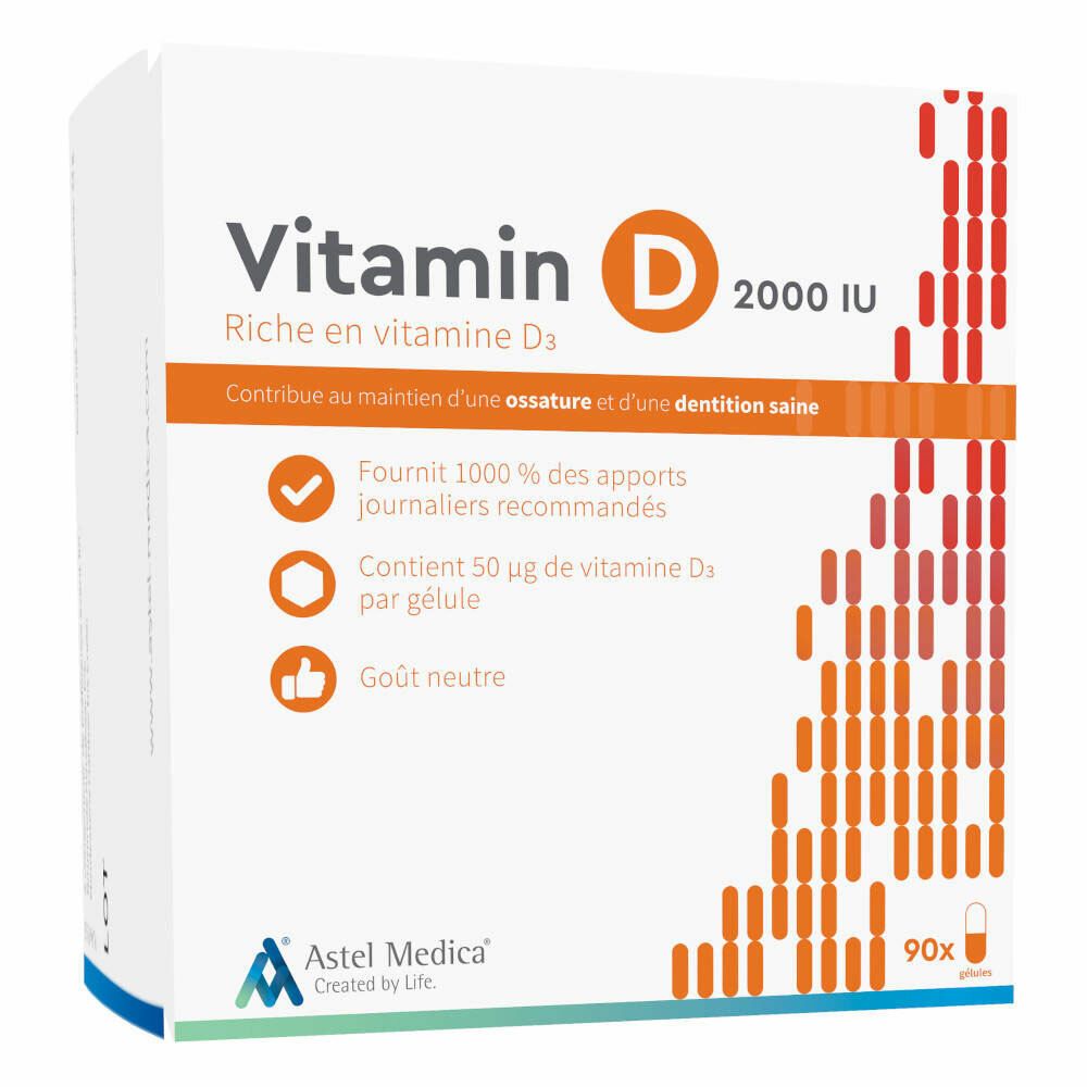 Astel Medica® Vitamine D 2000 IU
