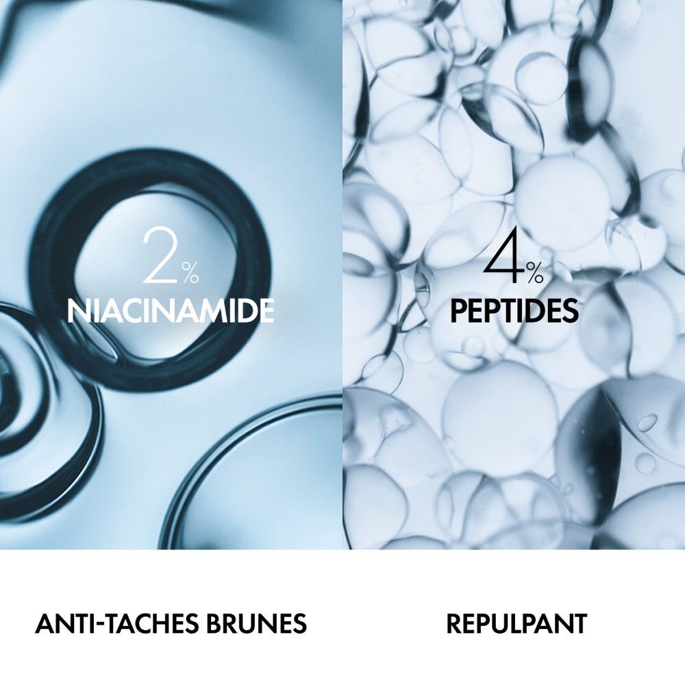 Face avant du flacon blanc. Vichy Capital Soleil UV-Age Daily SPF50+ visible.