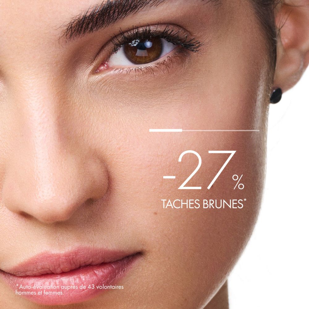 Emballage et flacon. Vichy Capital Soleil UV-Age Daily SPF50+ est visible.