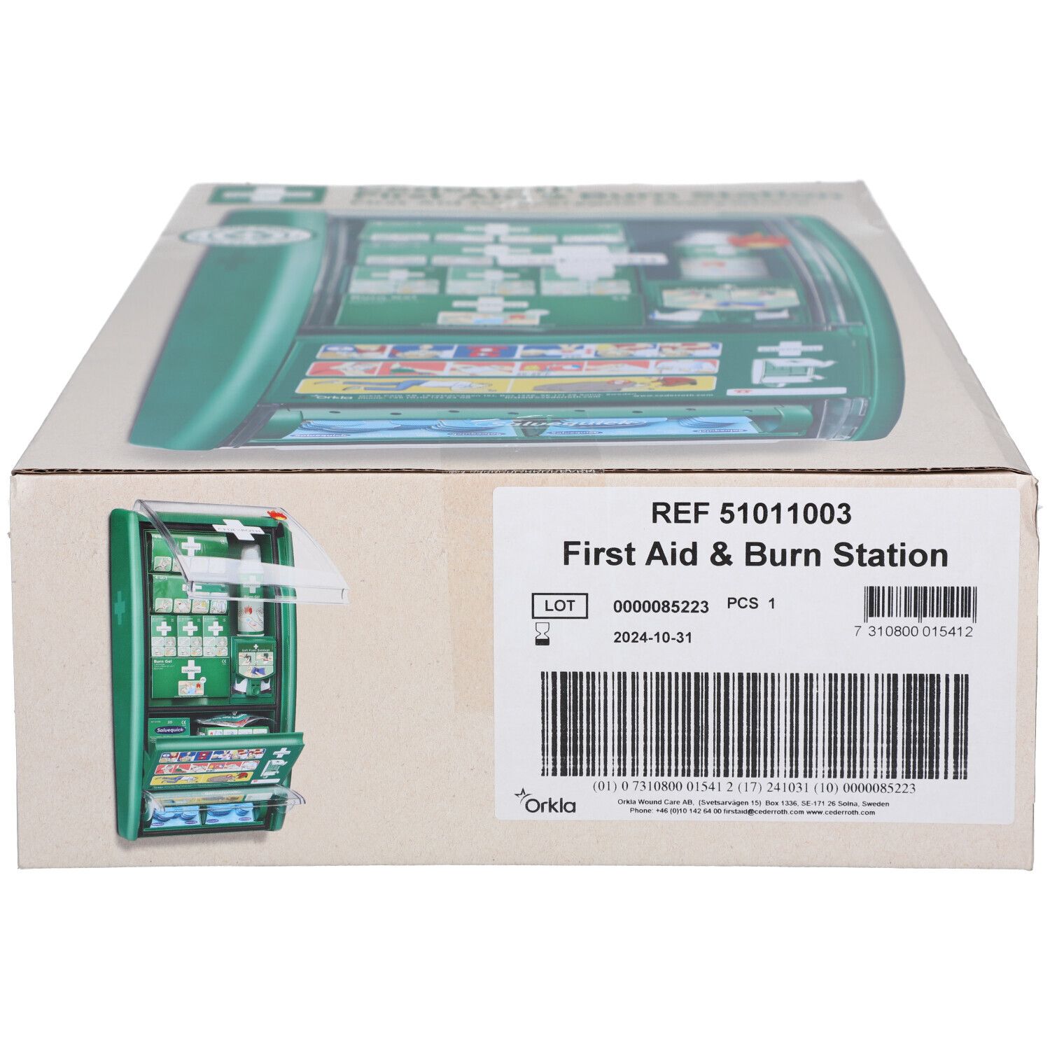 Cederroth First Aid & Burn Station 51011003 1 Doos