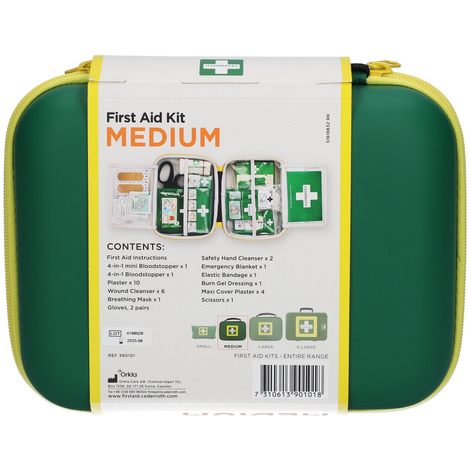 Cederroth First Aid Kit Medium 390101 1 pc(s) Pansement(S) view 2