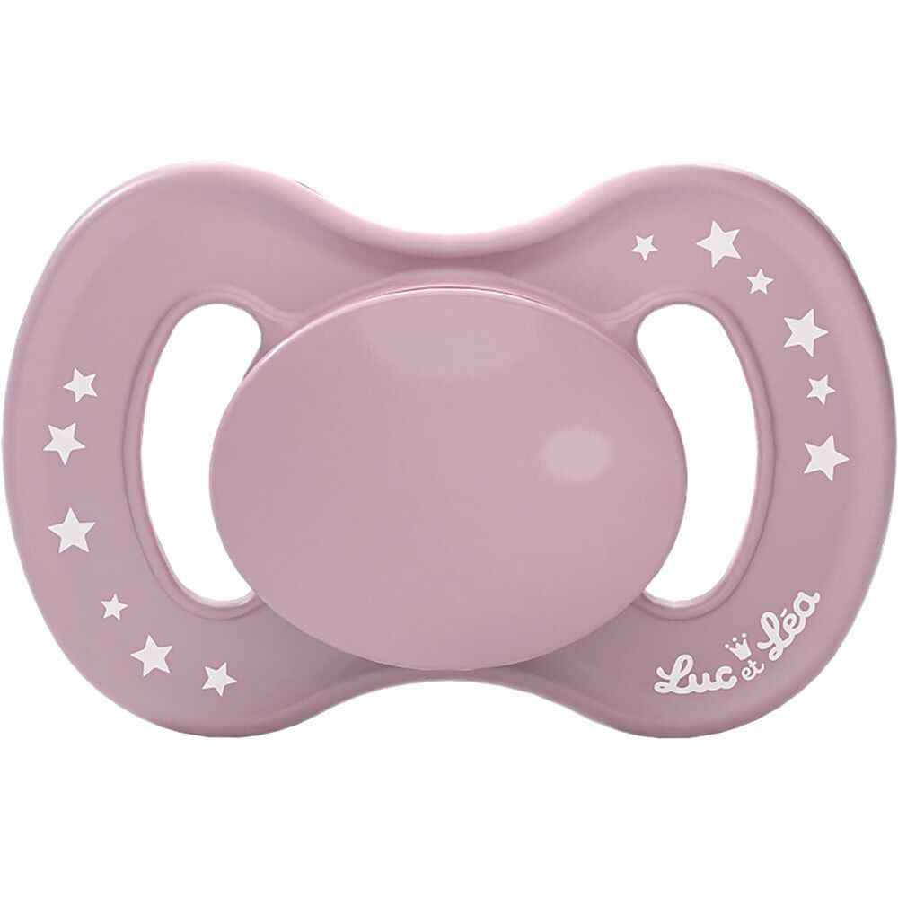 Luc et Léa Tétine Rose 0-6 Mois