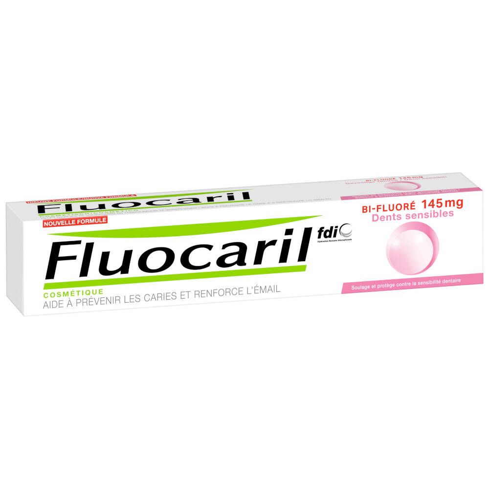 Fluocaril Bi-Fluoré 145 mg dentifrice Dents Sensibles