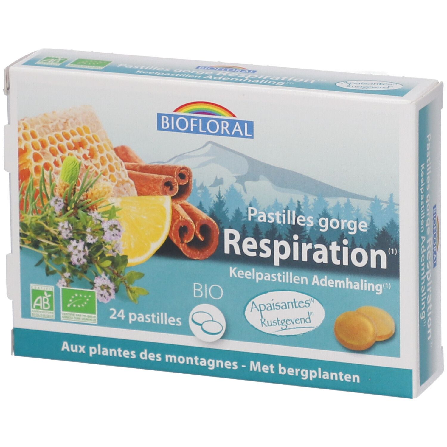 Biofloral Ademhaling Keelpastillen Bio