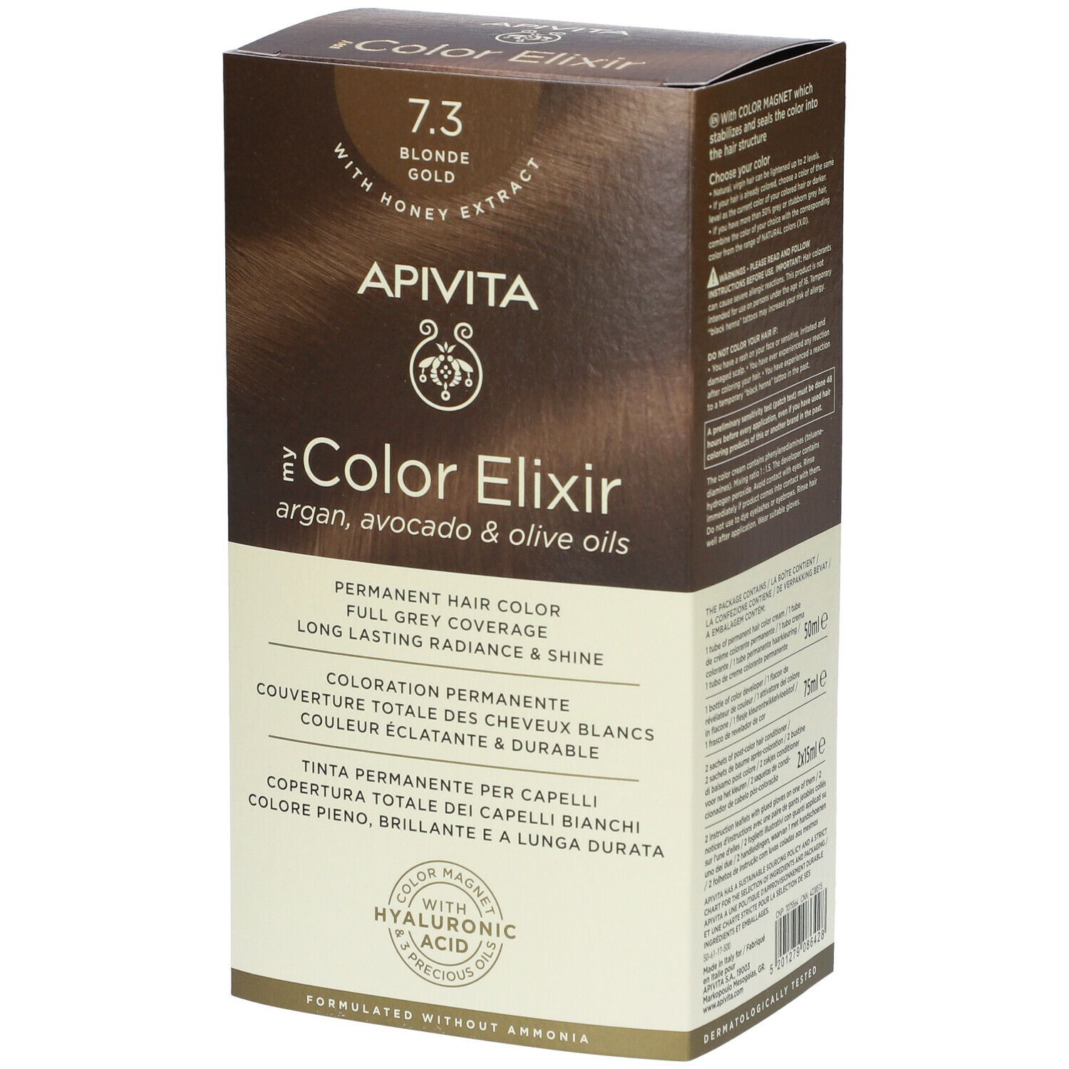 Apivita MY Color Elixir 7.3 Blond Doré