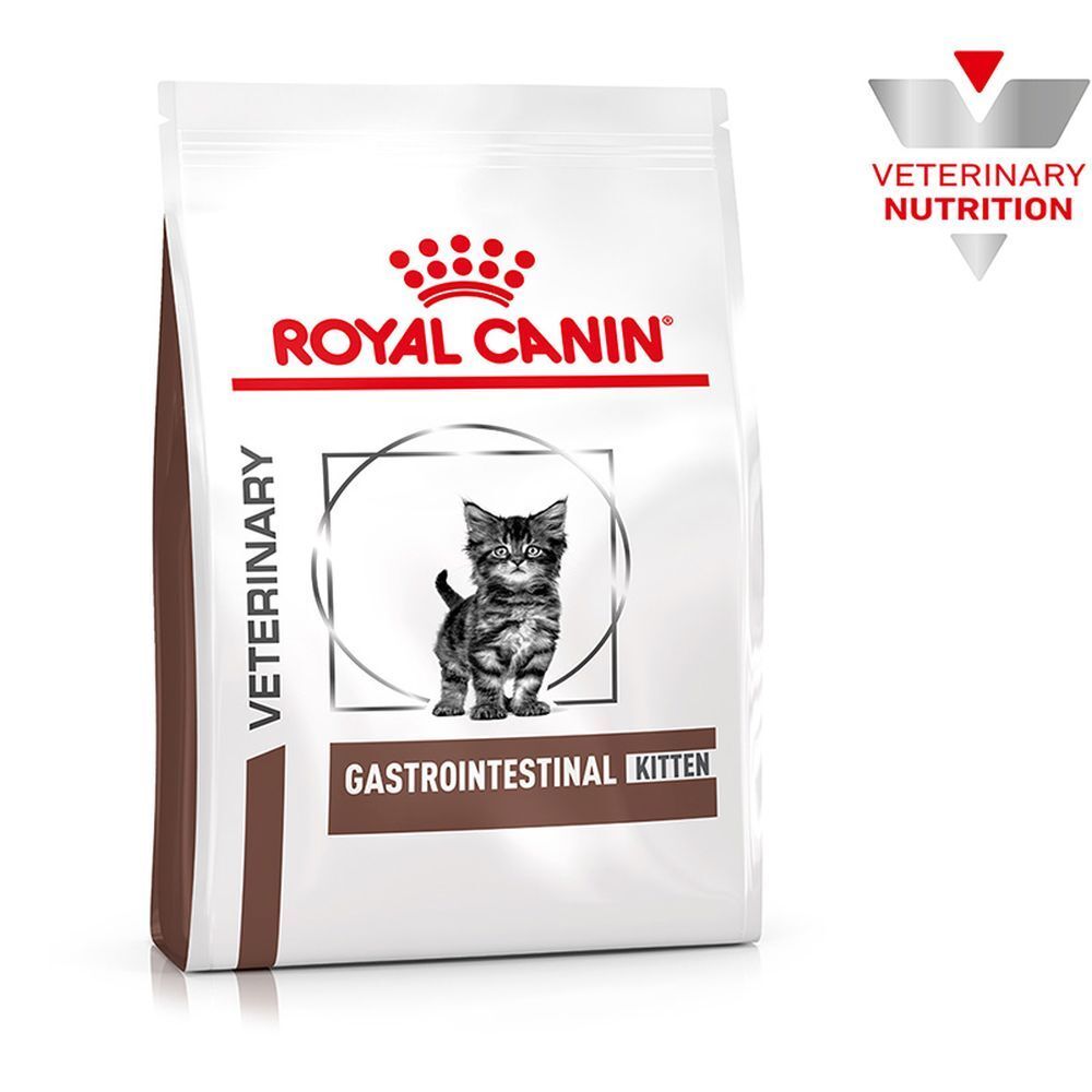 Royal Canin Veterinary Diätfutter für Kätzchen mit Magen-Darm-Problemen.