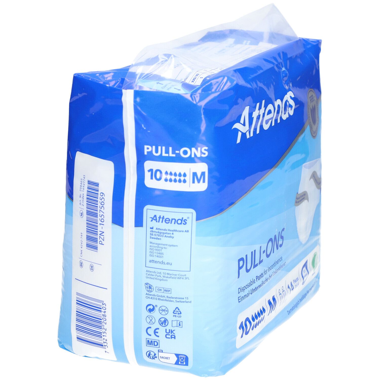 Attends® Slip Pull-Ons 10 Medium 14 pc(s) Culotte D'Incontinence view 2