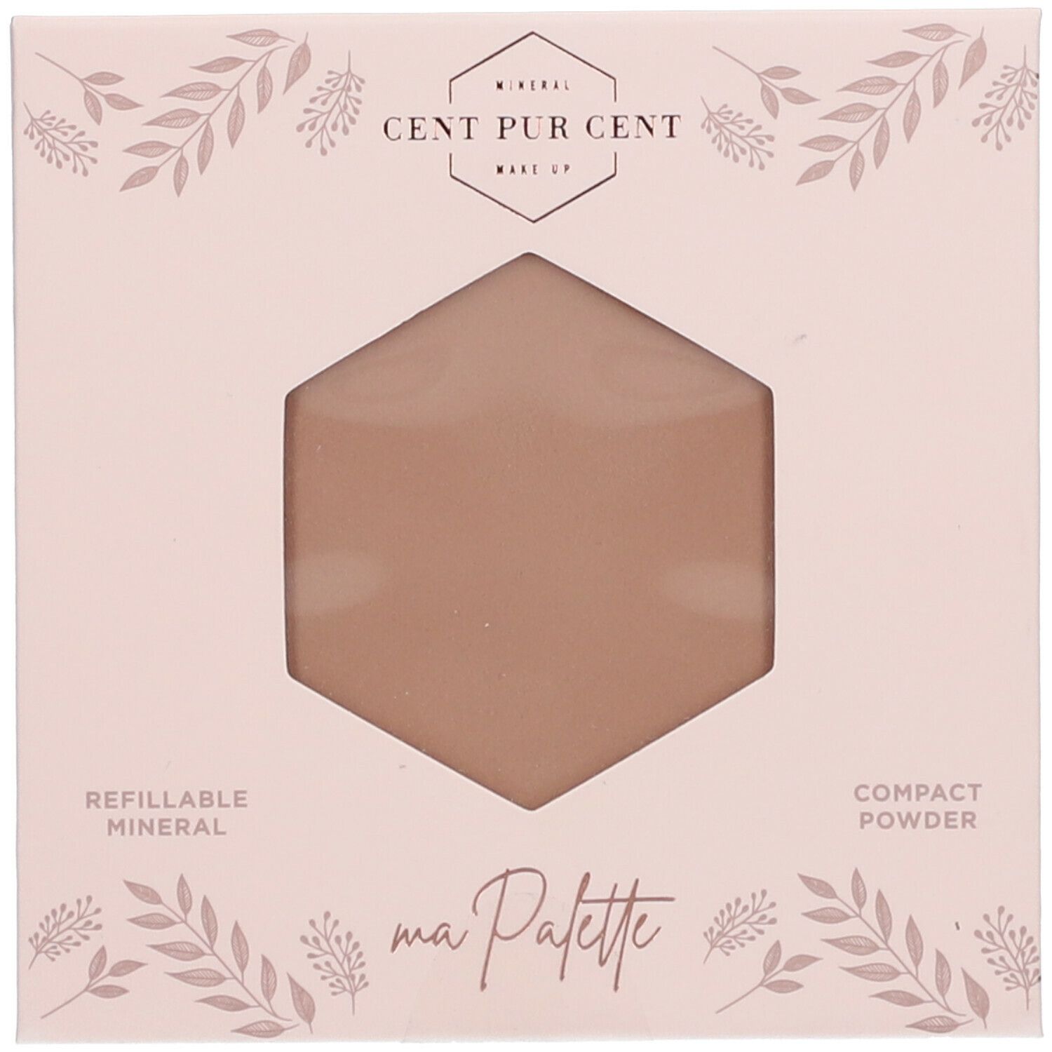 Cent PUR Cent Refillable Compact Foundation Medium
