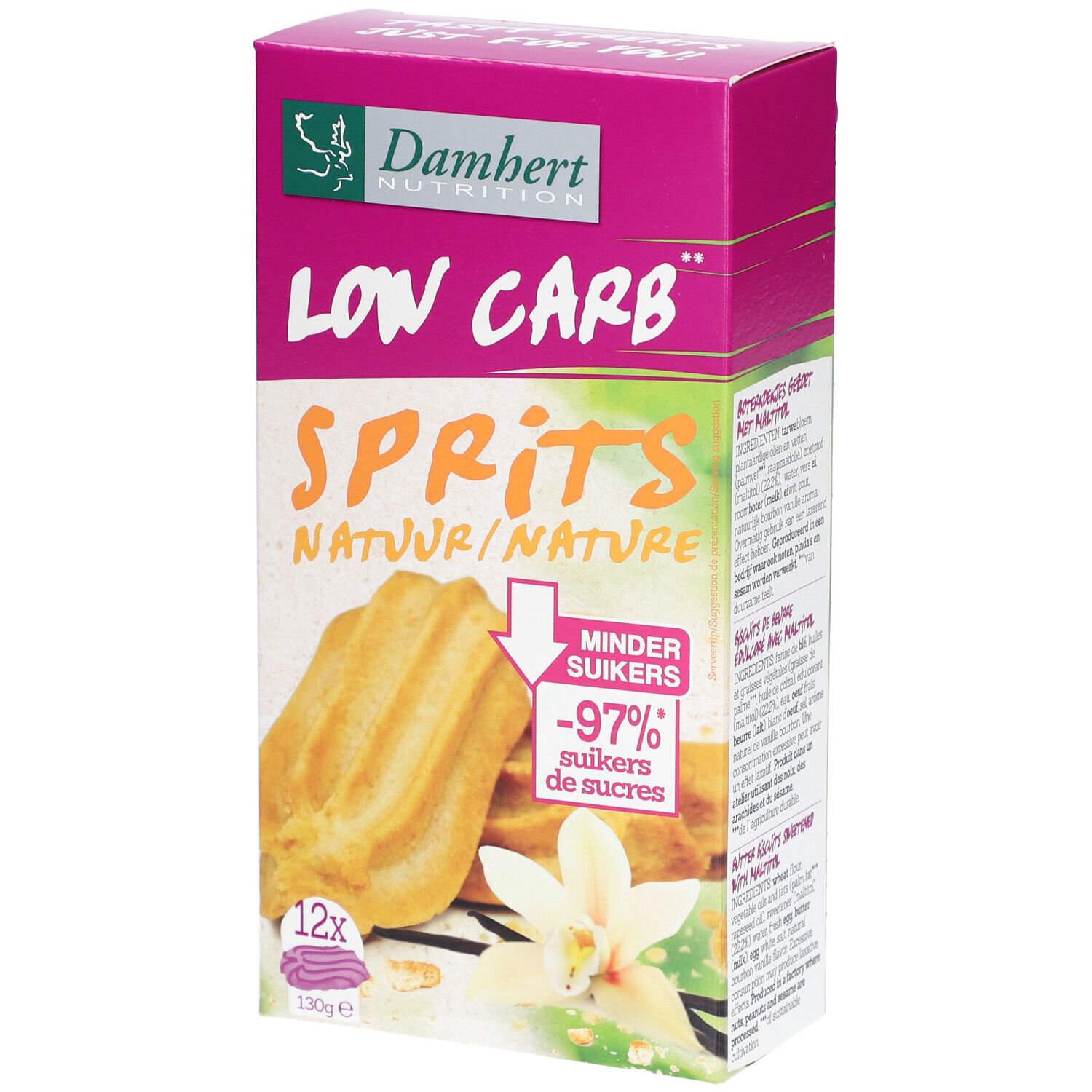 Damhert Low Carb Sprits Natur