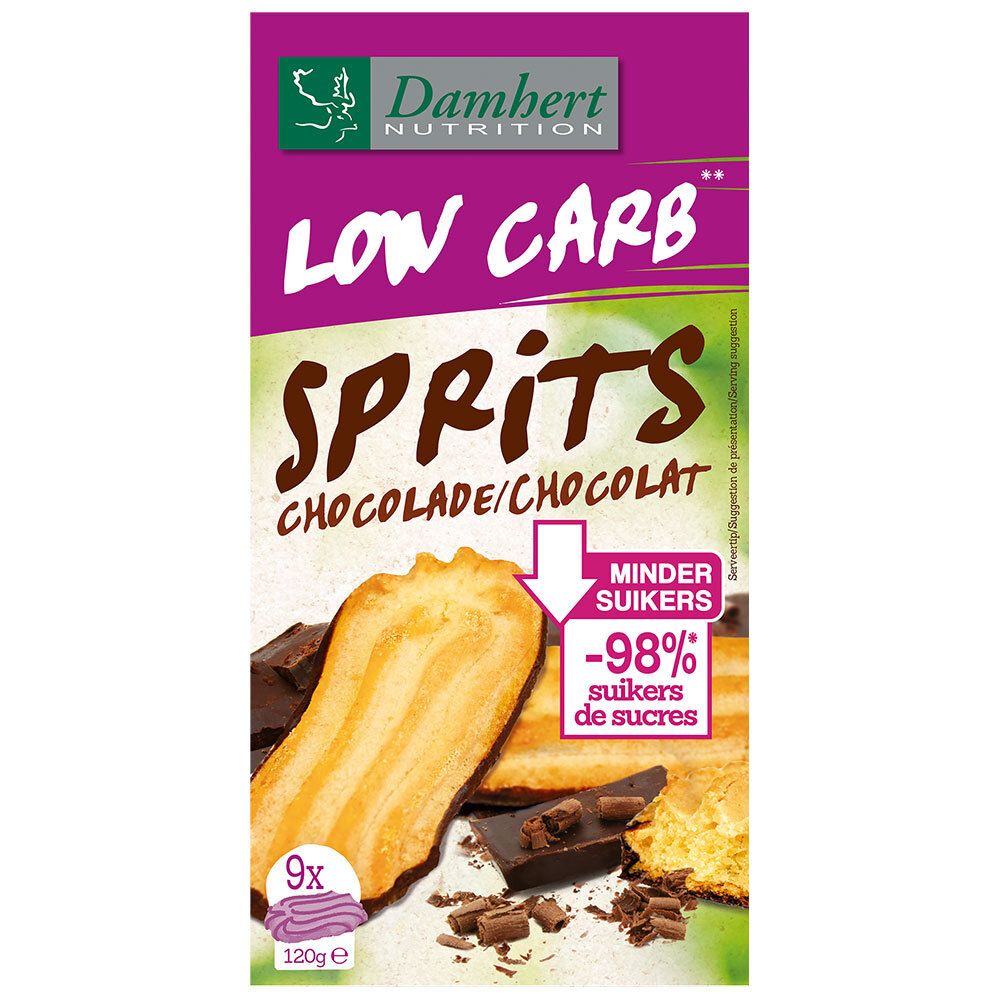 Damhert Low carb Sprits chocolat