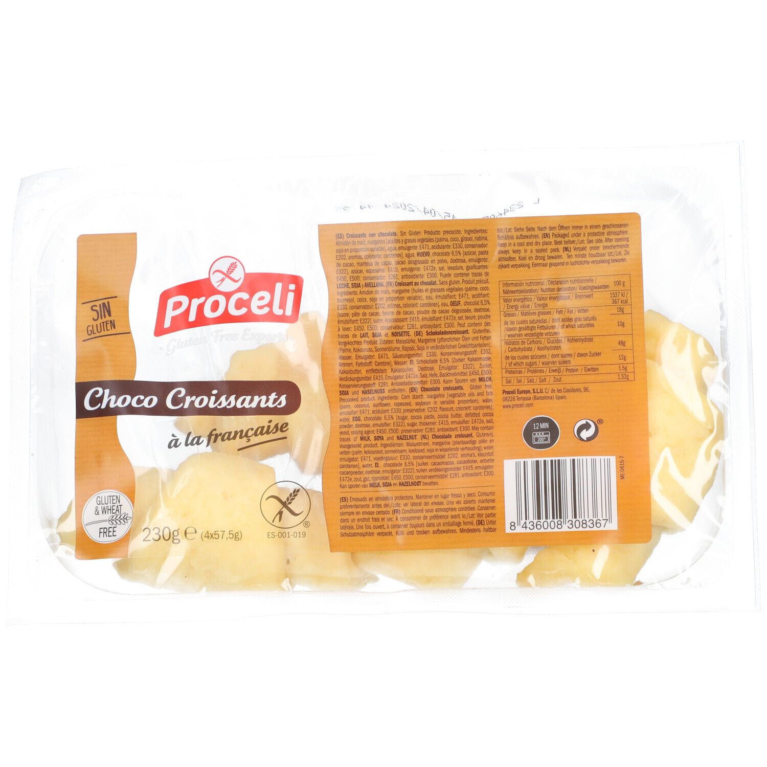 Proceli Choco Croissants à la française