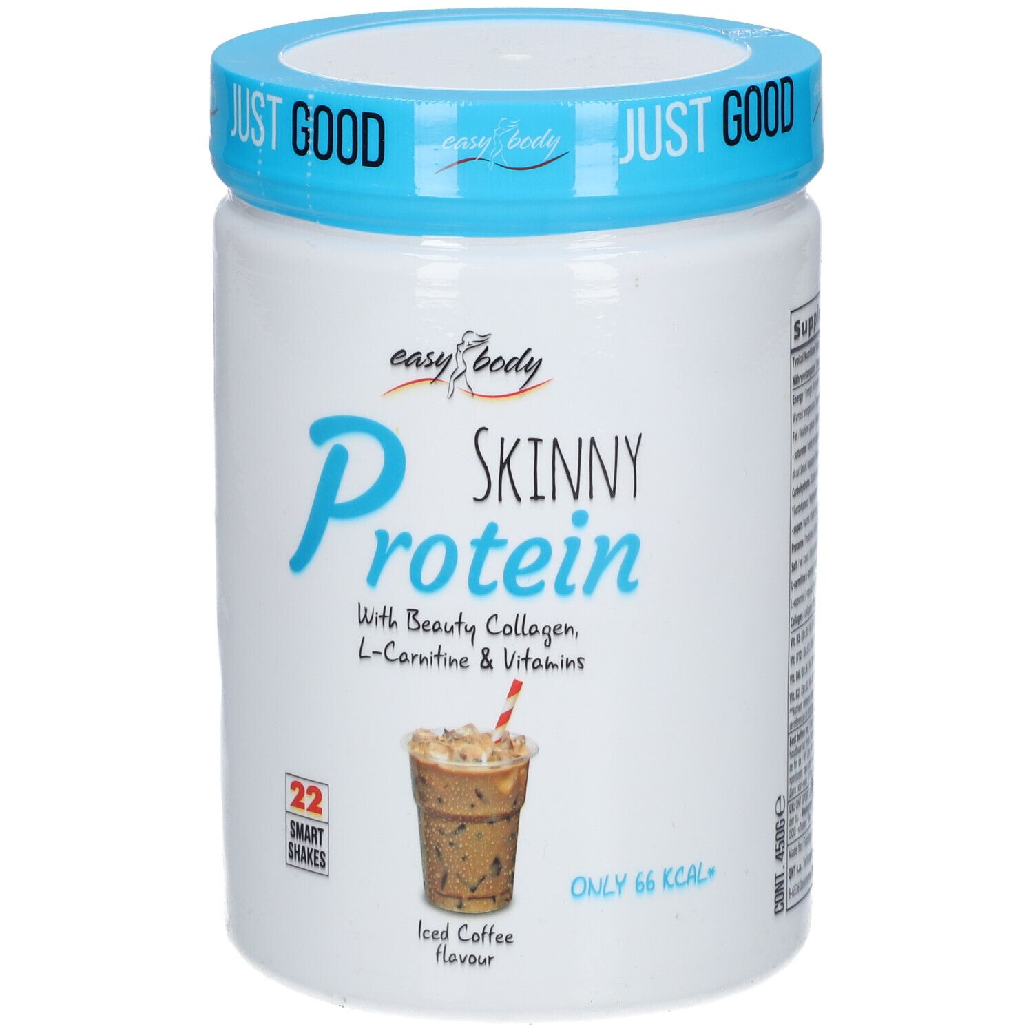 QNT Easy Body Skinny Protein Iced Coffee 450 g Pulver