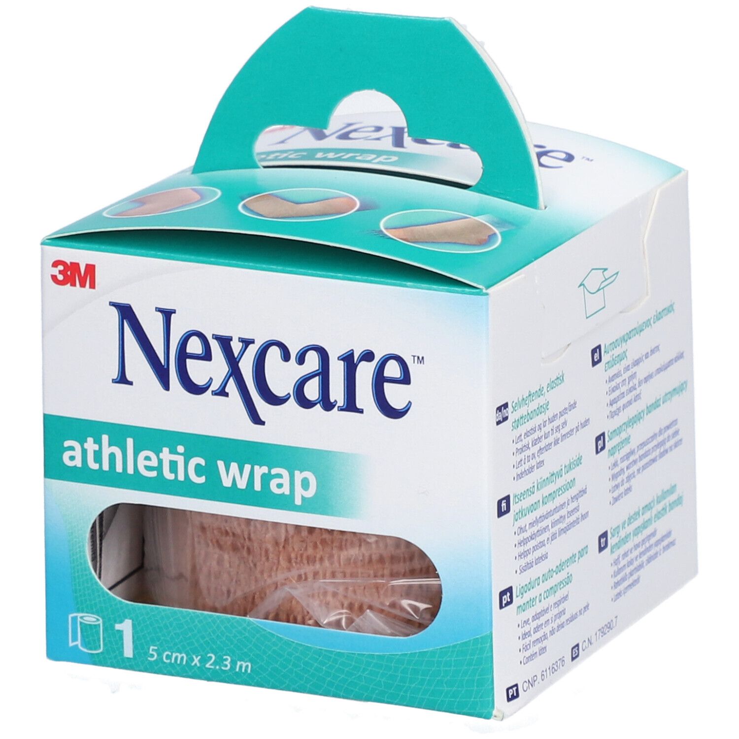 Nexcare Athletic Wrap Beige 5 cm x 2,3 m