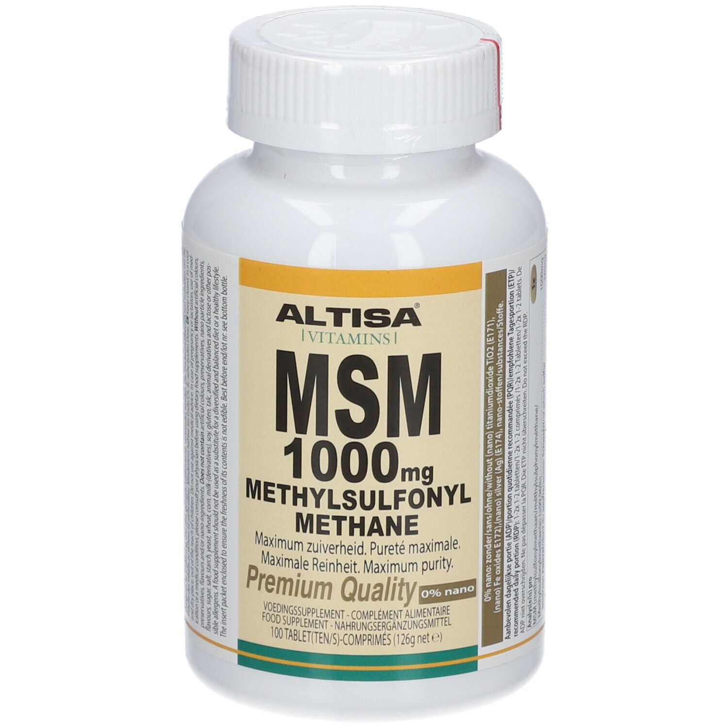 Altisa MSM 1000 mg