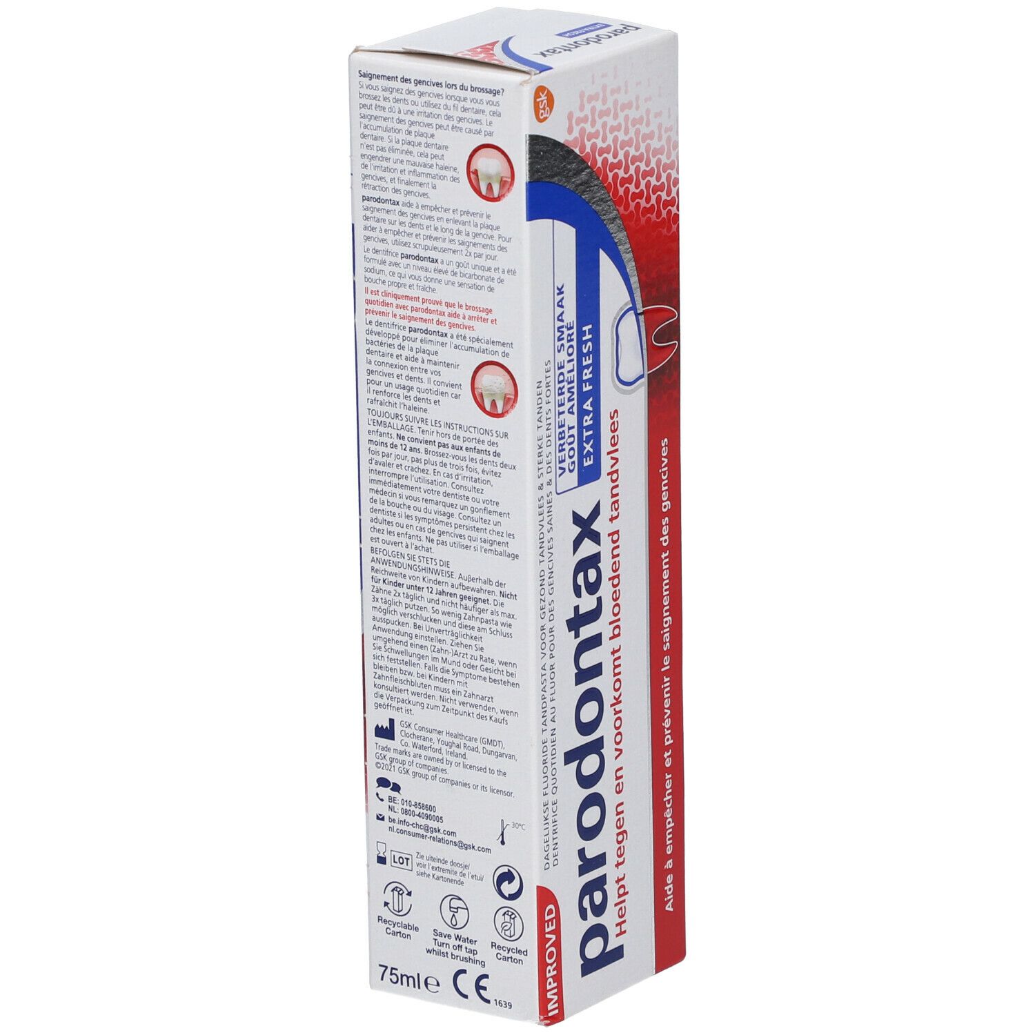 Parodontax Dentifrice extra-fresh
