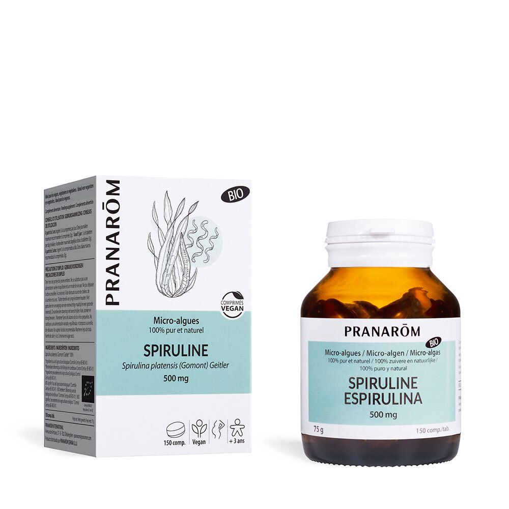 Pranarôm Spirulina Bio 150 Tabletten