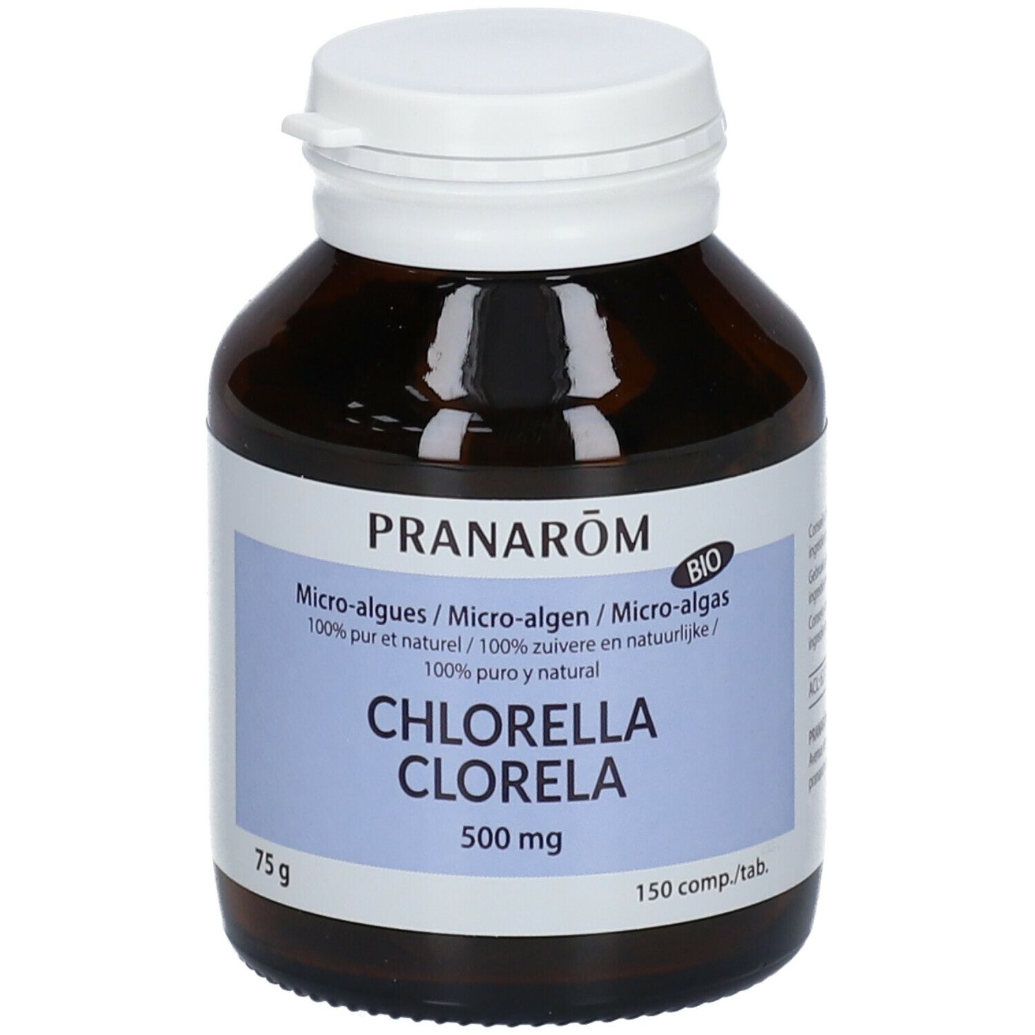 Pranarôm Chlorella 500 mg BIO