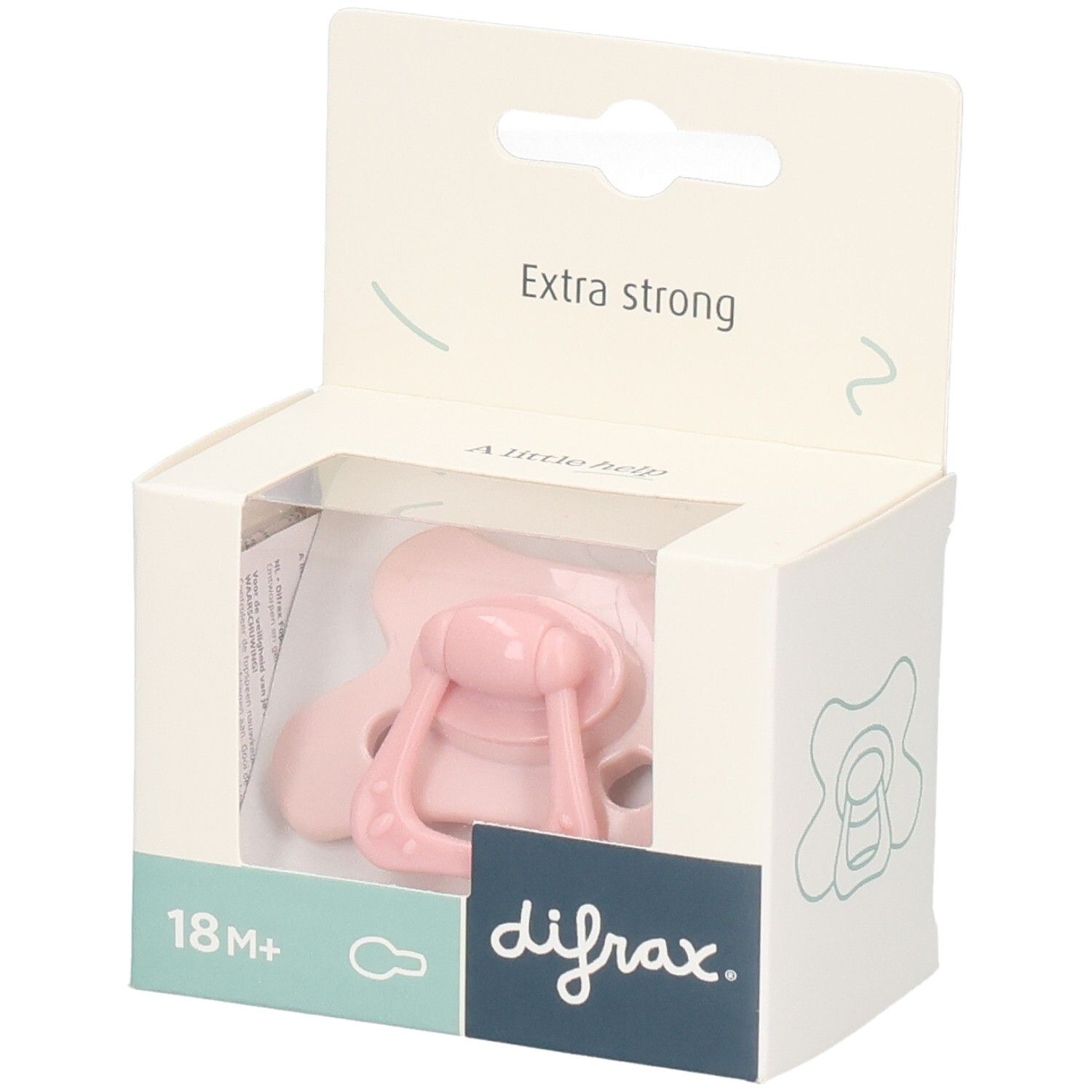 Difrax Tétine Natural 20 mois et +