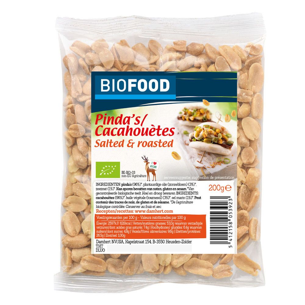 Biofood Cacahouète salted & roasted