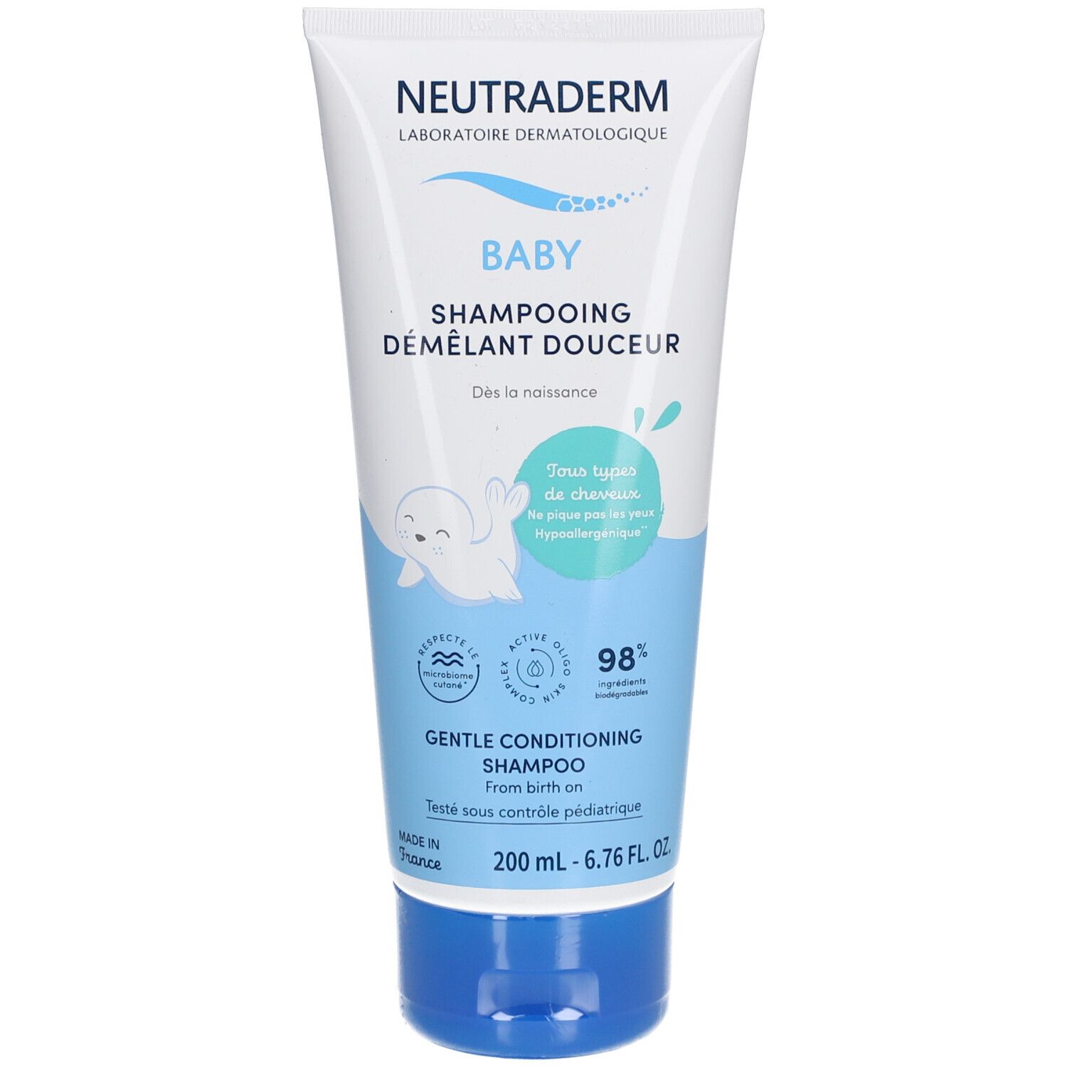 Neutraderm Baby Shampoing demelant douceur 200ml 200 ml Shampoo