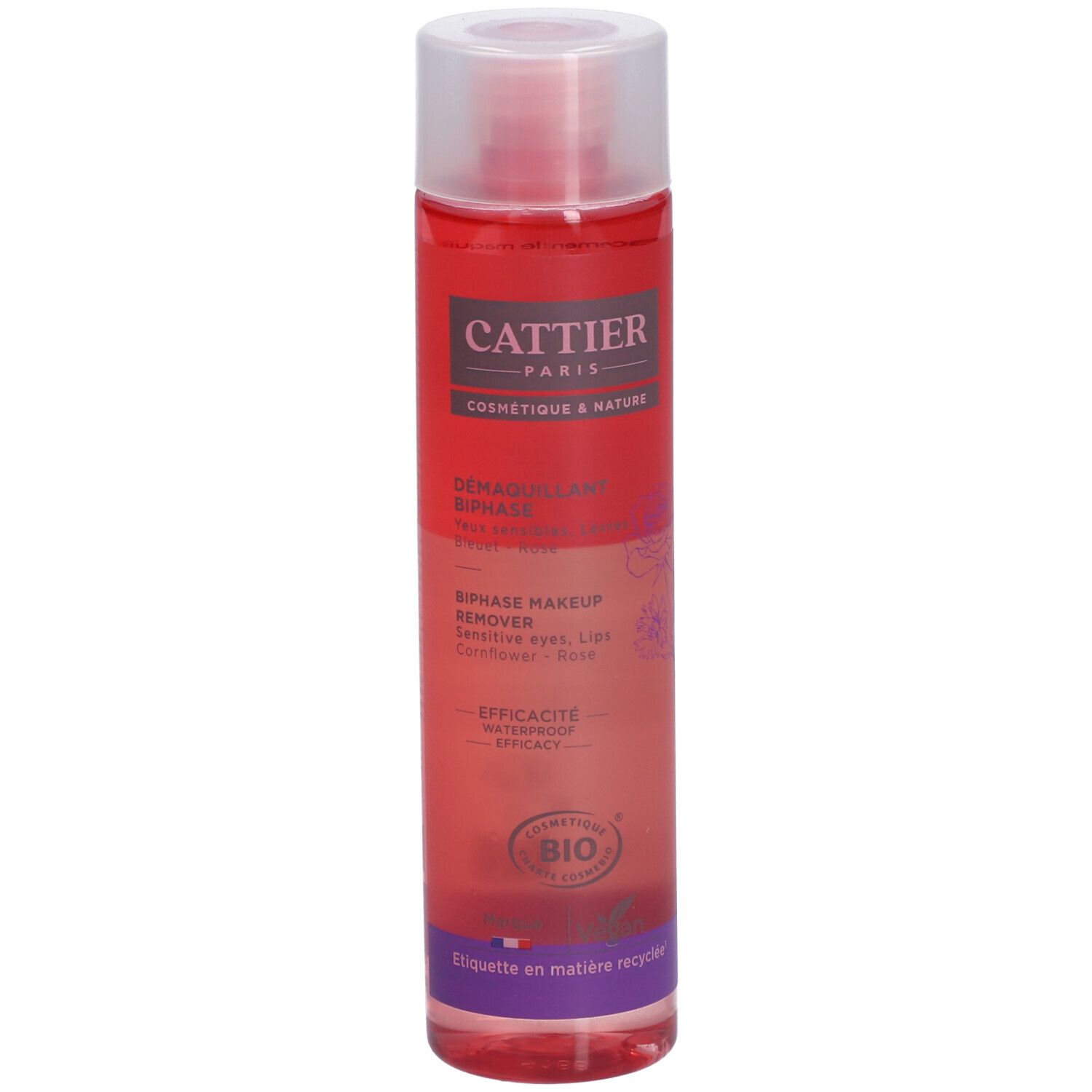 Cattier Make up remover 2 fasen bio 150ml 150 ml Reinigungsmittel