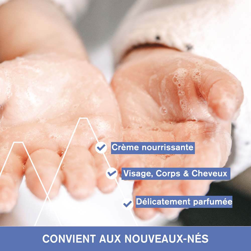 Texte: Eau Thermale d'Uriage, Edelweiss Bio, Beurre de Karité. Formule dermatologique de pointe.